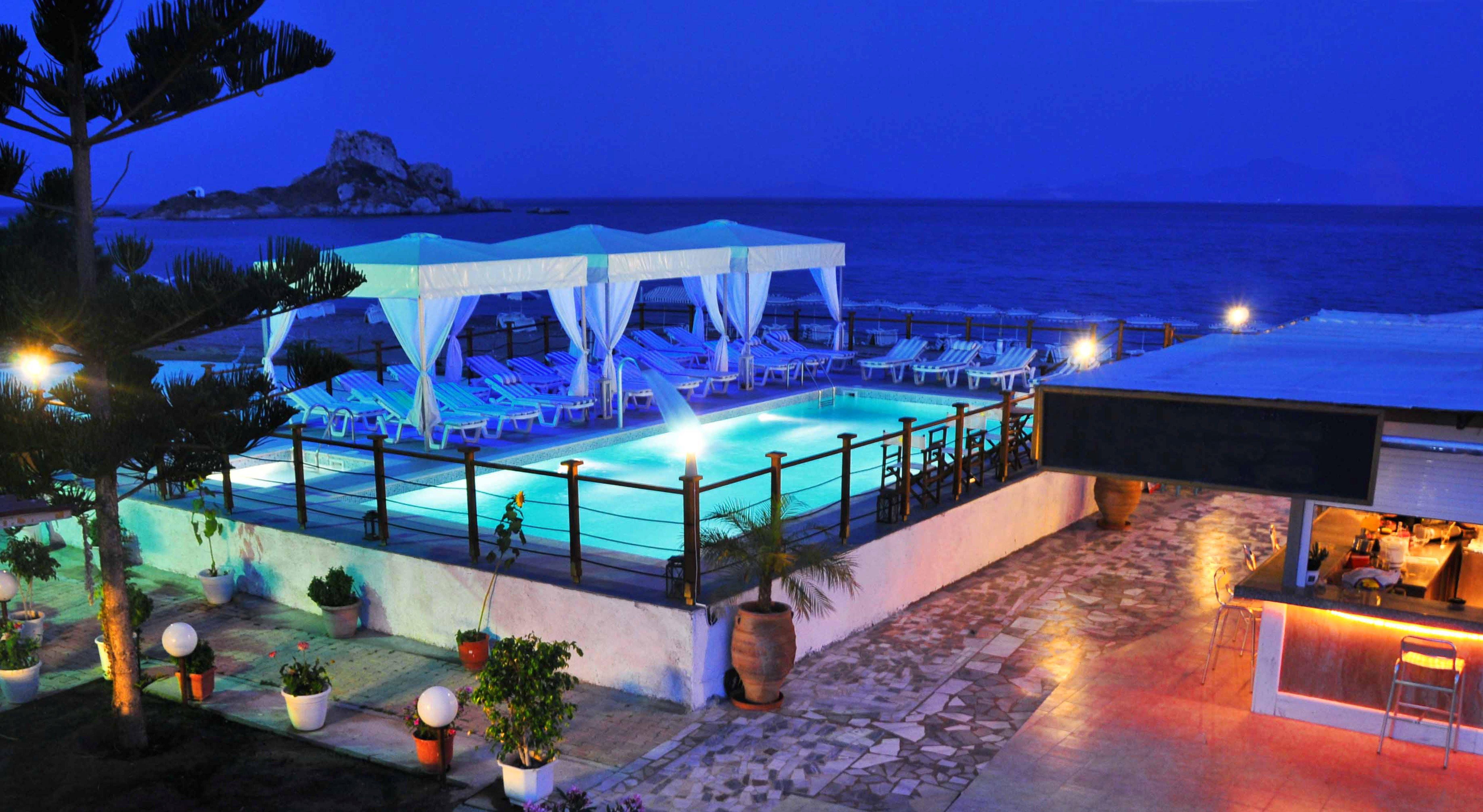 Sacallis Inn Beach Hotel Kefalos  Exterior photo